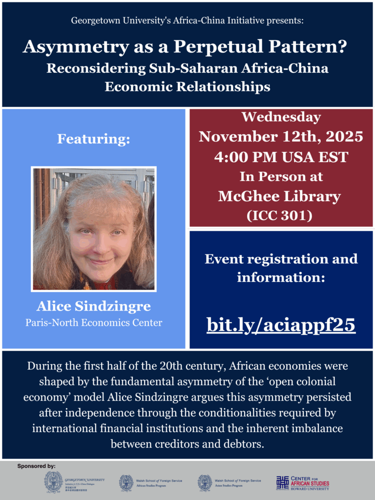 Promotional flyer for "Asymmetry as a Perpetual Pattern?"